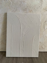 Load image into Gallery viewer, White arch textured canvas 12”x16”