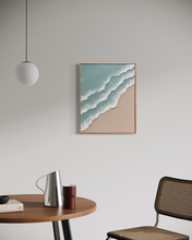 Load image into Gallery viewer, 16”x20” / Textured beach-blue