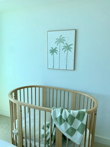 Waimanalo Palm trees -sage 18”x24”