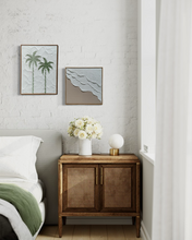 Load image into Gallery viewer, Textured beach nude and
Waimanalo palm order art