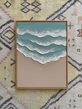 Load image into Gallery viewer, 12”x16” /Texture beach -blue