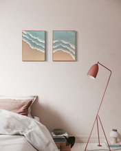 Load image into Gallery viewer, Textured beach-blue Duo