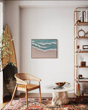 Load image into Gallery viewer, 18”x24”/Texture beach -blue