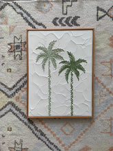 Load image into Gallery viewer, Textured beach nude and
Waimanalo palm order art
