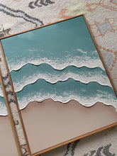 Load image into Gallery viewer, Textured beach-blue Duo