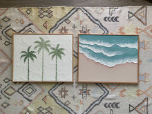 Load image into Gallery viewer, Waimanalo palm and Blue beach