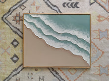 Load image into Gallery viewer, 16”x20”/Textured beach-blue