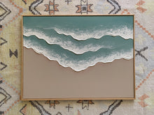 Load image into Gallery viewer, 18”x24”/Texture beach -blue