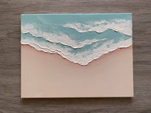 Load image into Gallery viewer, Textured beach (12”x16”)