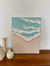 Load image into Gallery viewer, Textured beach canvas (12”x16”)