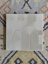 Load image into Gallery viewer, White textured canvas white (12”x12”)