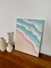 Load image into Gallery viewer, Textured beach canvas (11”x14” )