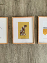 Load image into Gallery viewer, Fin mustard with 8”x10”frame