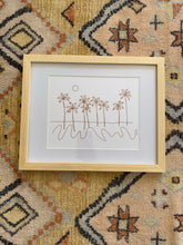 Load image into Gallery viewer, Line palm terracotta