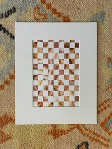 Checkered  (Arizona) 8”x10” with mat
