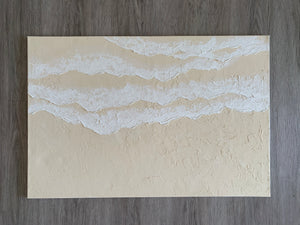 Beach Textured canvas -nude