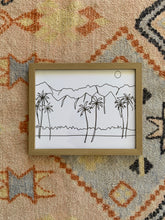 Load image into Gallery viewer, Line Koʻolau 11”x14”